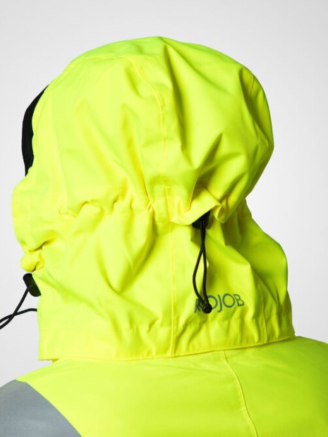 Vestes à personnaliser PROJOB 6418 PARKA POLYURETHANE HV MATELASSEE - EN ISO 20471 CLASSE 3 - EN 343 3/1/X 