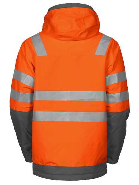 PROJOB 6418 PARKA POLYURETHANE HV MATELASSEE - EN ISO 20471 CLASSE 3 - EN 343 3/1/X /api/colors/8ef5b25d-40ca-4809-850a-89b8ef36650c personnalisable