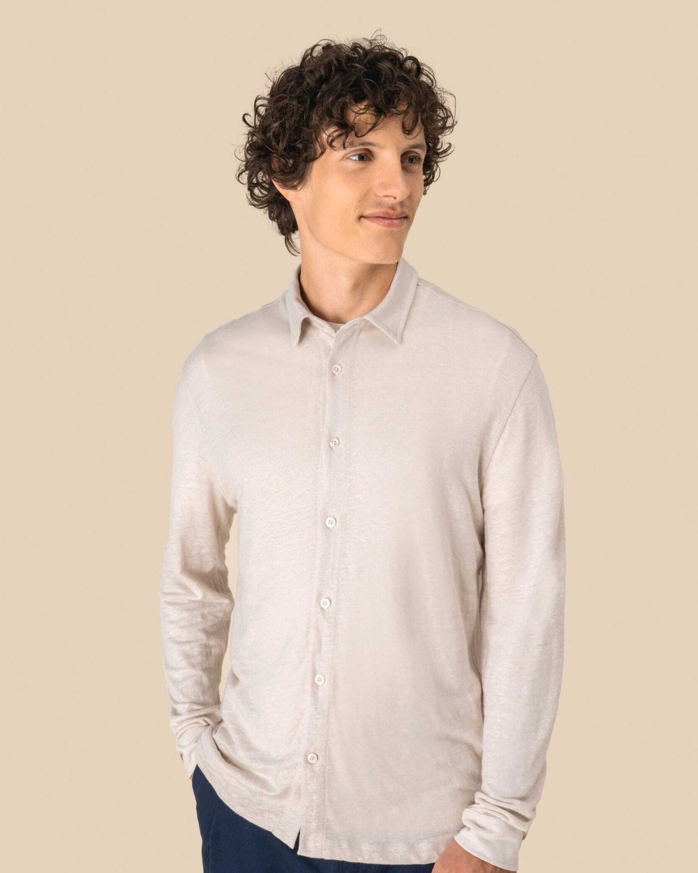 Chemises personnalisable SPASSO Chemise en lin homme