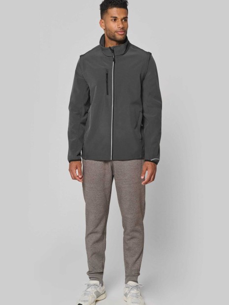Softshells à personnaliser PROACT Veste softshell sport manches amovibles unisexe 
