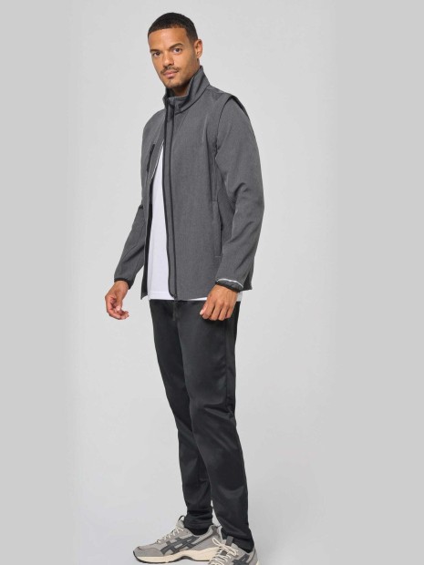 Softshells à personnaliser PROACT Veste softshell sport manches amovibles unisexe 