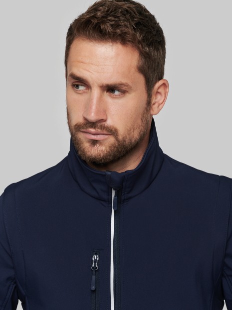 Softshells à personnaliser PROACT Veste softshell sport manches amovibles unisexe 