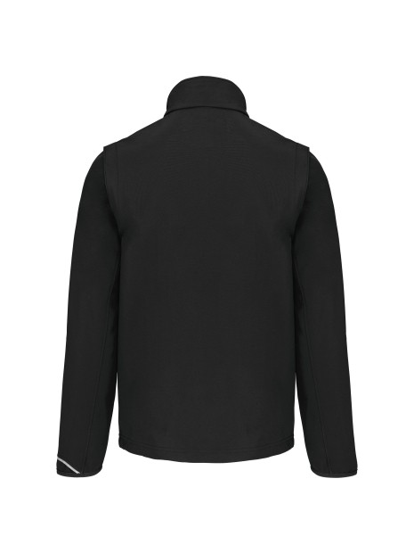 PROACT Veste softshell sport manches amovibles unisexe /api/colors/b9fdad4a-5e94-45cb-8c03-c08b349b28c3 personnalisable