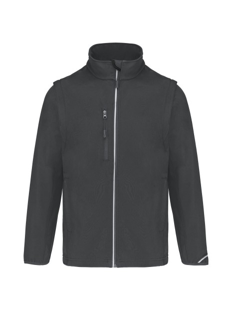 PROACT Veste softshell sport manches amovibles unisexe /api/colors/20c94c25-18de-40b8-aaba-78338c33ca22 personnalisable