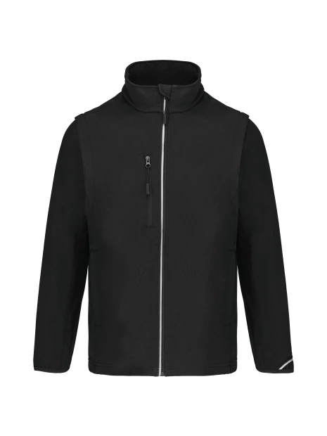 PROACT Veste softshell sport manches amovibles unisexe /api/colors/b9fdad4a-5e94-45cb-8c03-c08b349b28c3 personnalisable
