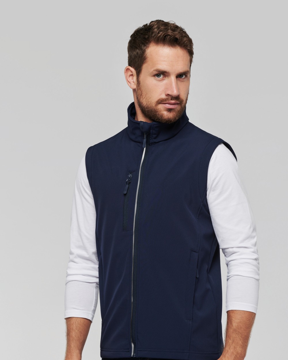 Softshells PROACT Softshell met afritsbare mouwen voor bedrukking &amp; borduring