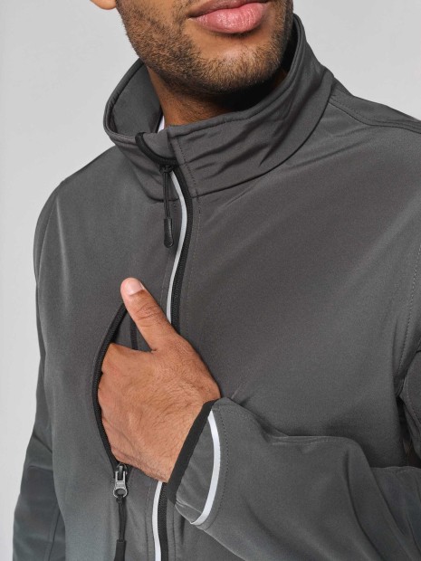 Softshells à personnaliser PROACT Veste softshell sport manches amovibles unisexe 