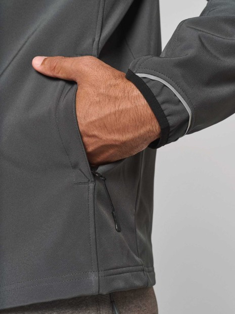 Softshells à personnaliser PROACT Veste softshell sport manches amovibles unisexe 