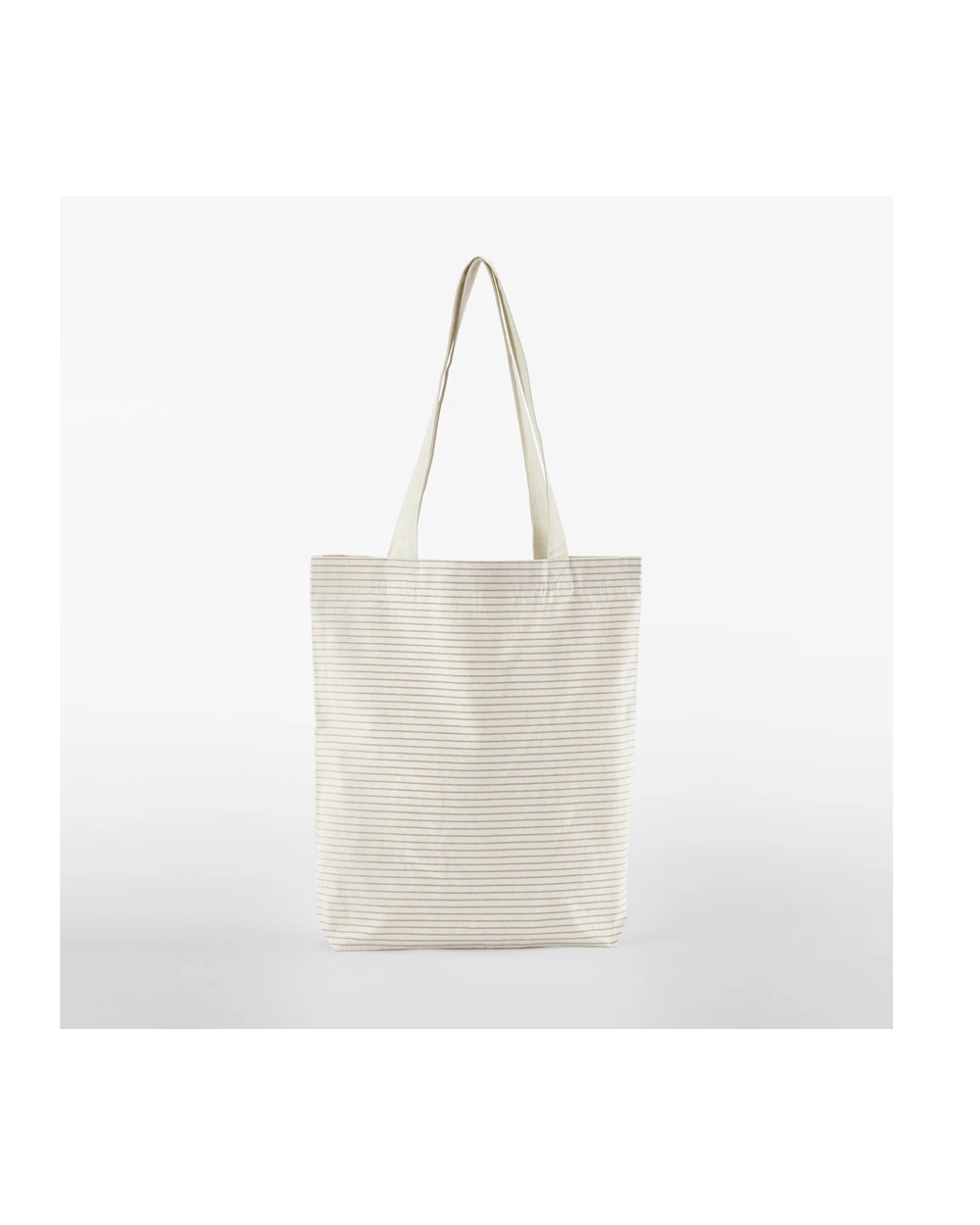Tote bags personnalisable WESTFORDMILL STRIPED ORGANIC COTTON TOTE