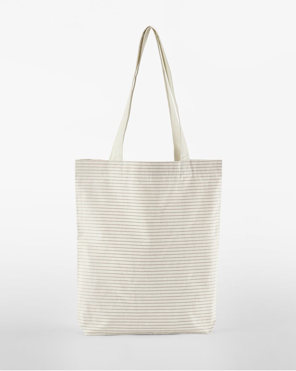 WESTFORDMILL STRIPED ORGANIC COTTON TOTE Tote Bags personalisierbar