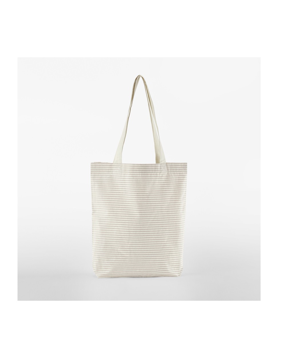 Tote bags personnalisable WESTFORDMILL STRIPED ORGANIC COTTON TOTE