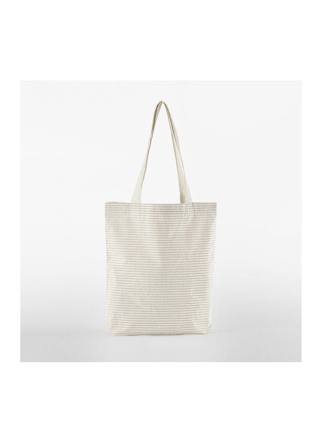 WESTFORDMILL STRIPED ORGANIC COTTON TOTE /api/colors/2ddc7c31-bcaa-4c63-865e-a3b9ba645f67 personnalisable