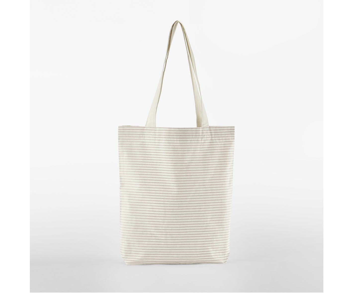 Tote bags personnalisable WESTFORDMILL STRIPED ORGANIC COTTON TOTE