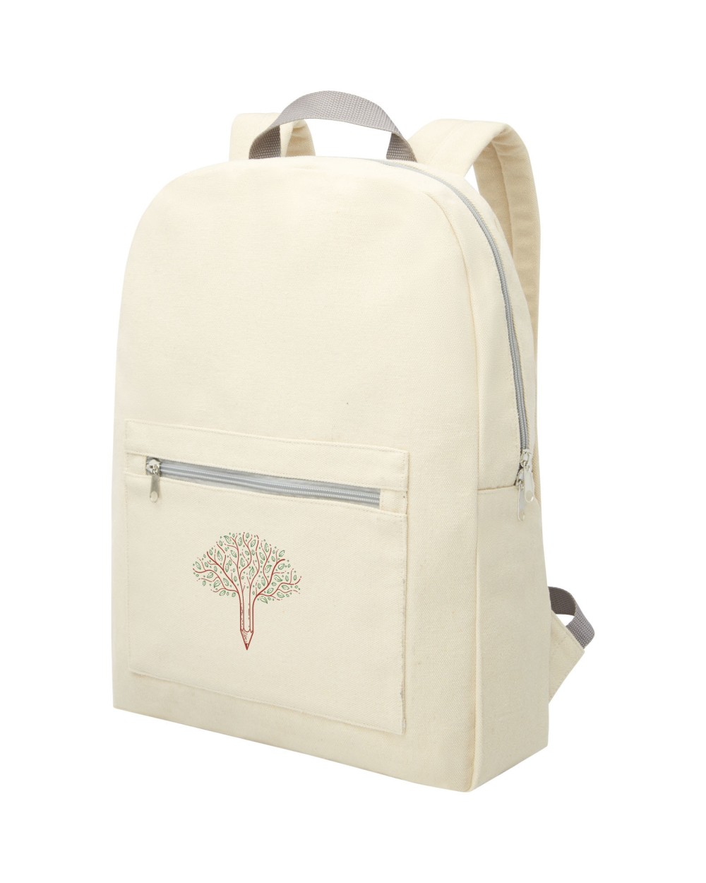 Sacs & Bagagerie personnalisable 4DO Sac à dos Pheebs en coton recyclé 450 g/m² et polyester 10L