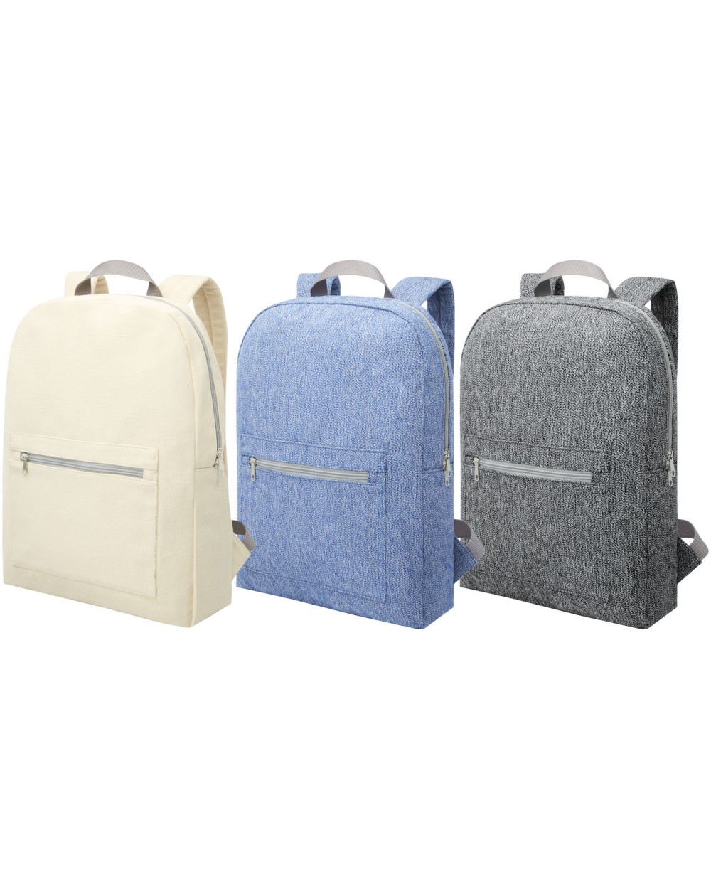 Sacs & Bagagerie personnalisable 4DO Sac à dos Pheebs en coton recyclé 450 g/m² et polyester 10L