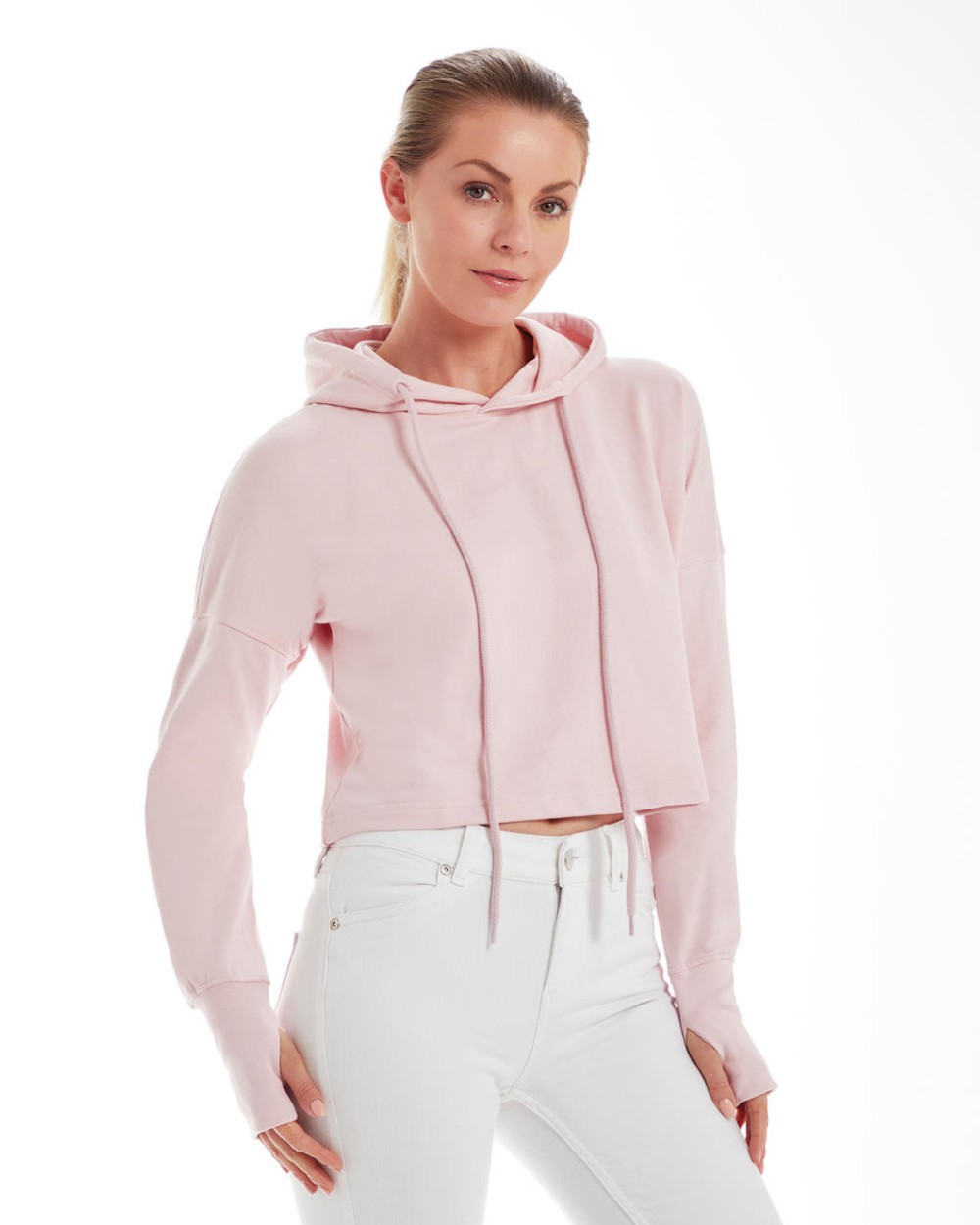 Sweat-shirts personnalisable MANTIS CROPPED HOODIE