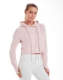 Sweat-shirts personnalisable MANTIS CROPPED HOODIE