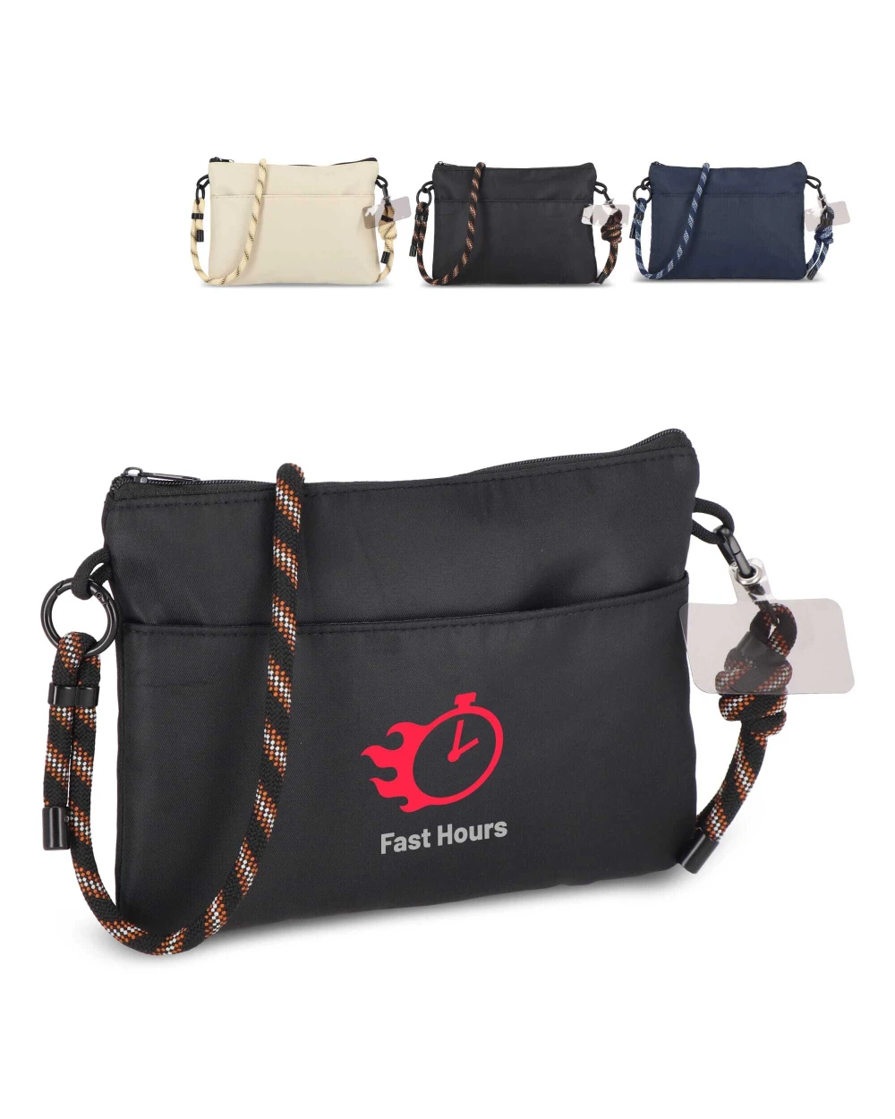 Sacs & Bagagerie personnalisable 4DO Pochette compacte avec sangle en paracorde pour une portabilité facile