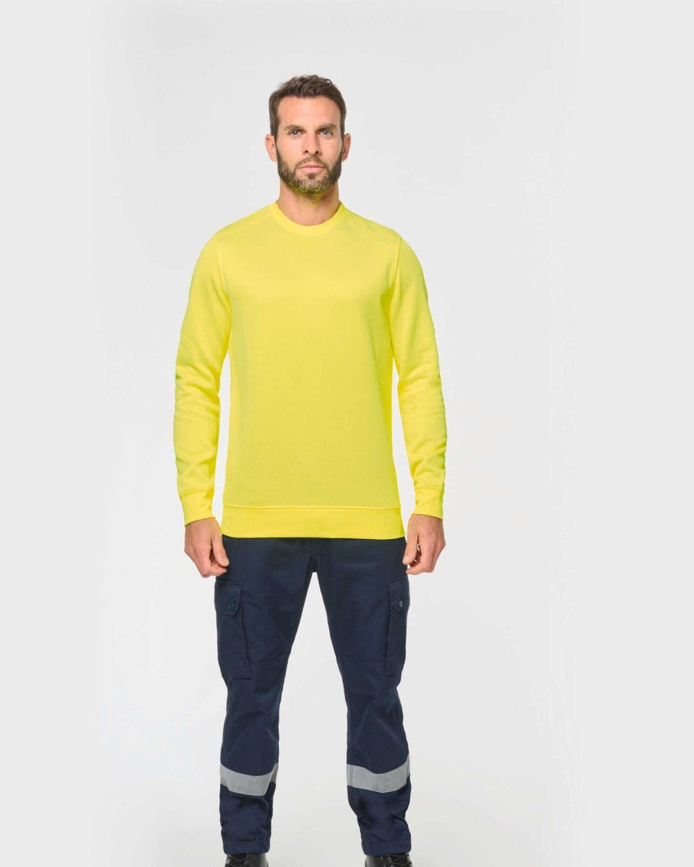 Sweaters & hoodies WK. DESIGNED TO WORK Ecologische uniseks sweater polyester/katoen voor bedrukking &amp; borduring
