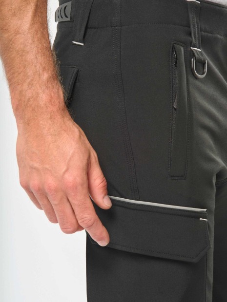 Pantalons à personnaliser WK. DESIGNED TO WORK Pantalon softshell homme 