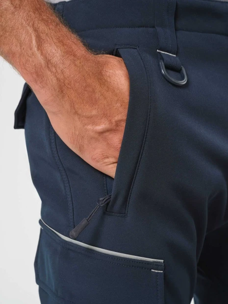 Pantalons à personnaliser WK. DESIGNED TO WORK Pantalon softshell homme 