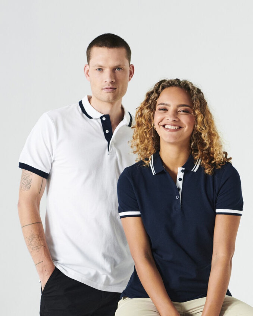 CLIQUE Austin Poloshirts personalisierbar