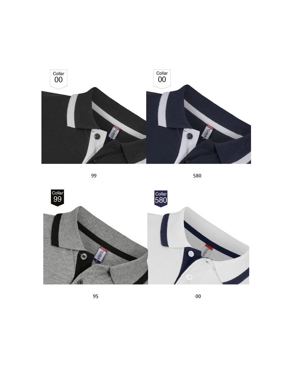 Polos personnalisable CLIQUE Austin