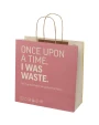 Sacs & Bagagerie personnalisable 4DO Sac en papier fabriqué à partir de déchets agricoles 150 g/m2 avec poignées torsadées, 31 x 12 x ...