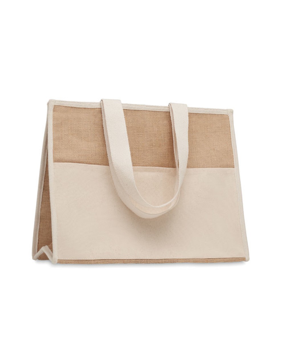 4DO Jute-Canvas Shopping Tasche Taschen personalisierbar