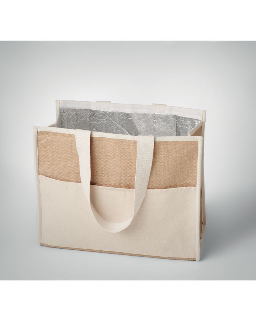 4DO Jute-Canvas Shopping Tasche Taschen personalisierbar