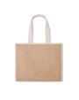 4DO Jute-Canvas Shopping Tasche Taschen personalisierbar