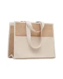 4DO Jute-Canvas Shopping Tasche Taschen personalisierbar