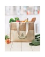 4DO Jute-Canvas Shopping Tasche Taschen personalisierbar