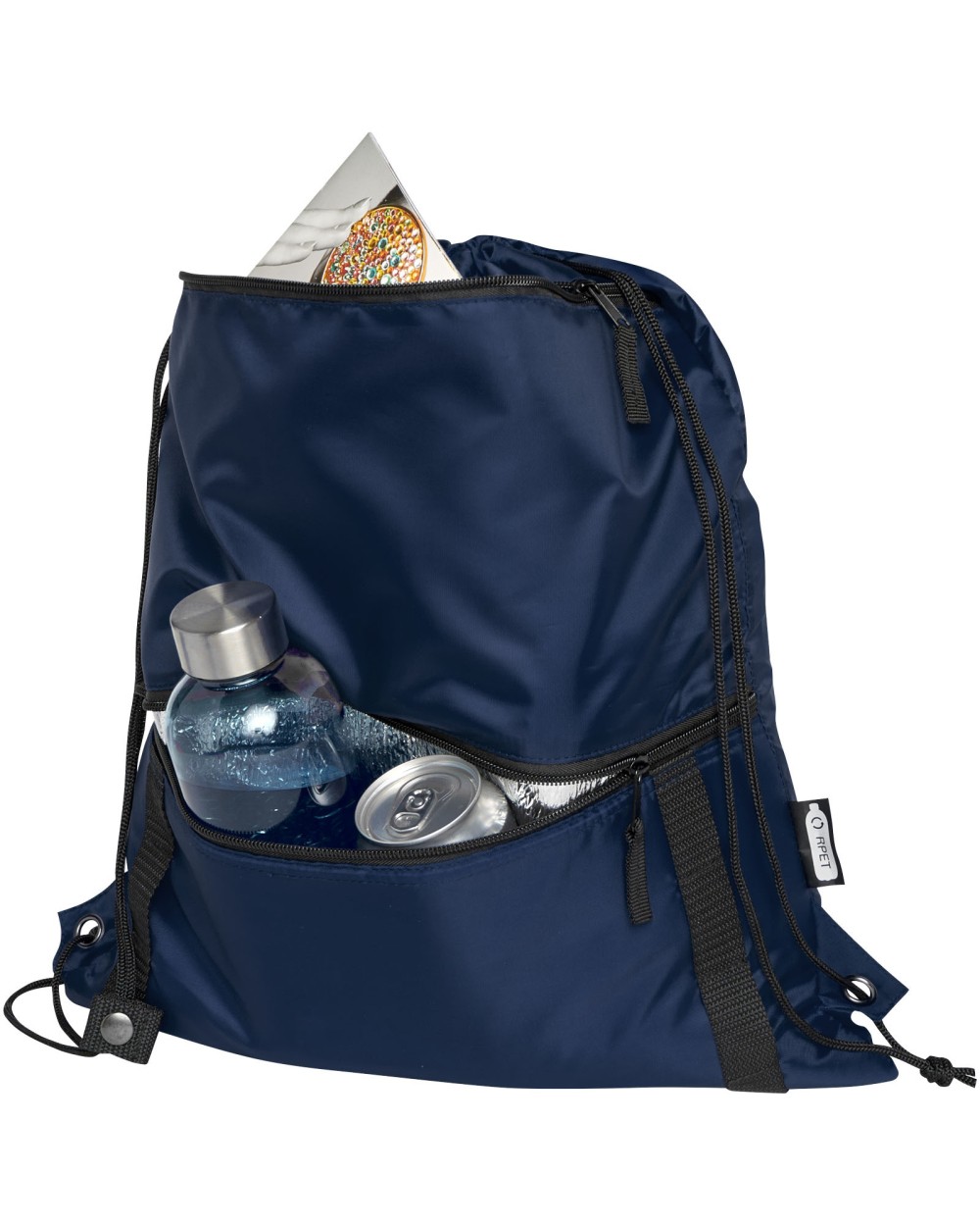 Sacs & Bagagerie personnalisable 4DO Sac isotherme 9 L recyclé avec cordon de serrage Adventure