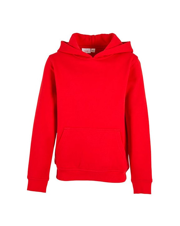 BUILD YOUR BRAND Kids´ Organic Basic Hoody Sweatshirts personalisierbar