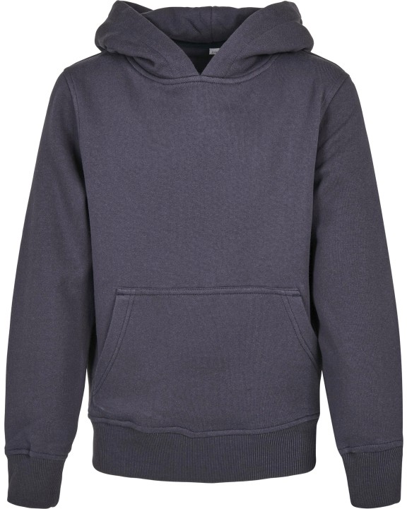 BUILD YOUR BRAND Kids´ Organic Basic Hoody Sweatshirts personalisierbar