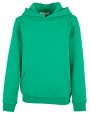 BUILD YOUR BRAND Kids´ Organic Basic Hoody Sweatshirts personalisierbar