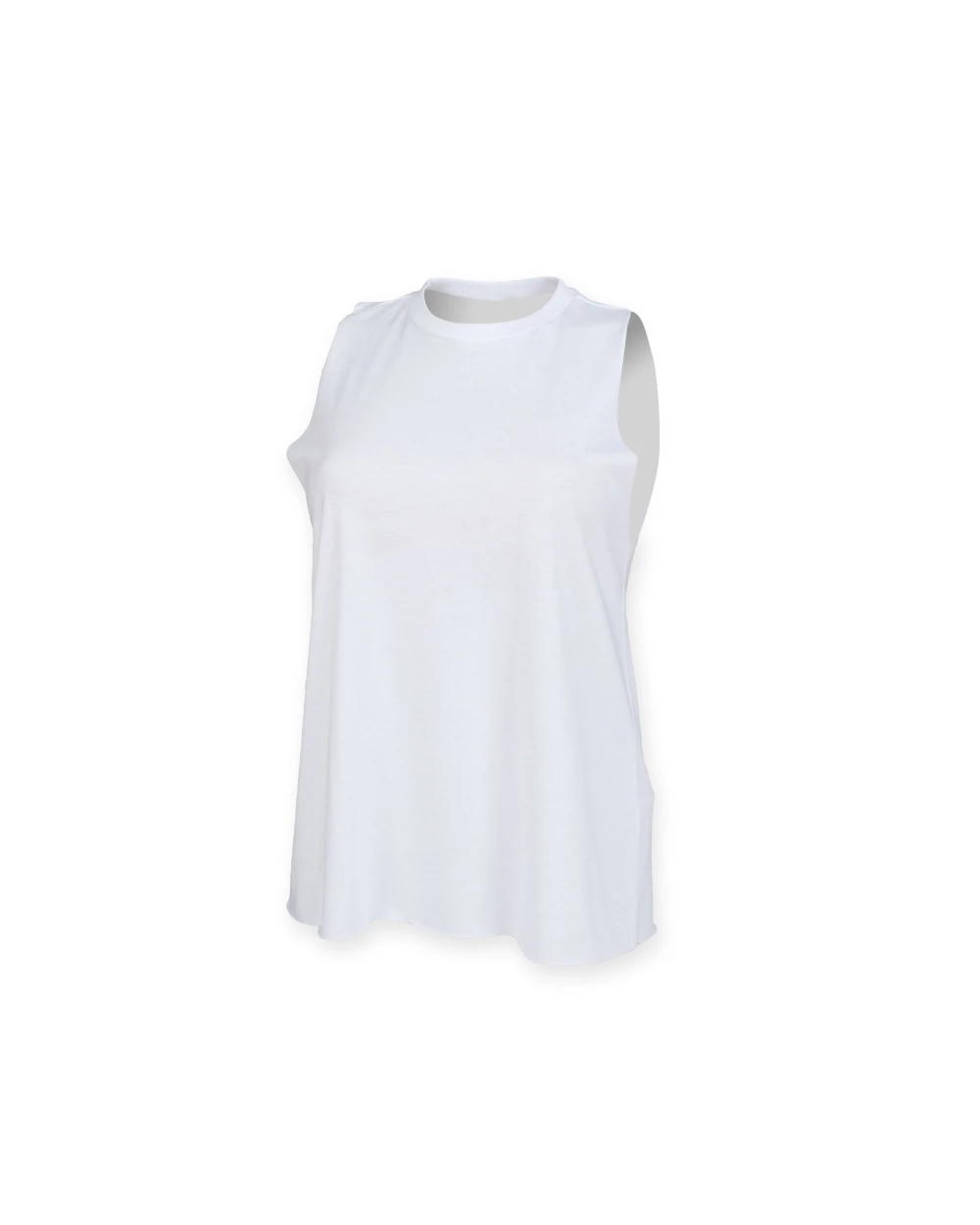T-shirts SKINNIFIT WOMEN’S HIGH NECK SLASH ARMHOLE VEST voor bedrukking &amp; borduring