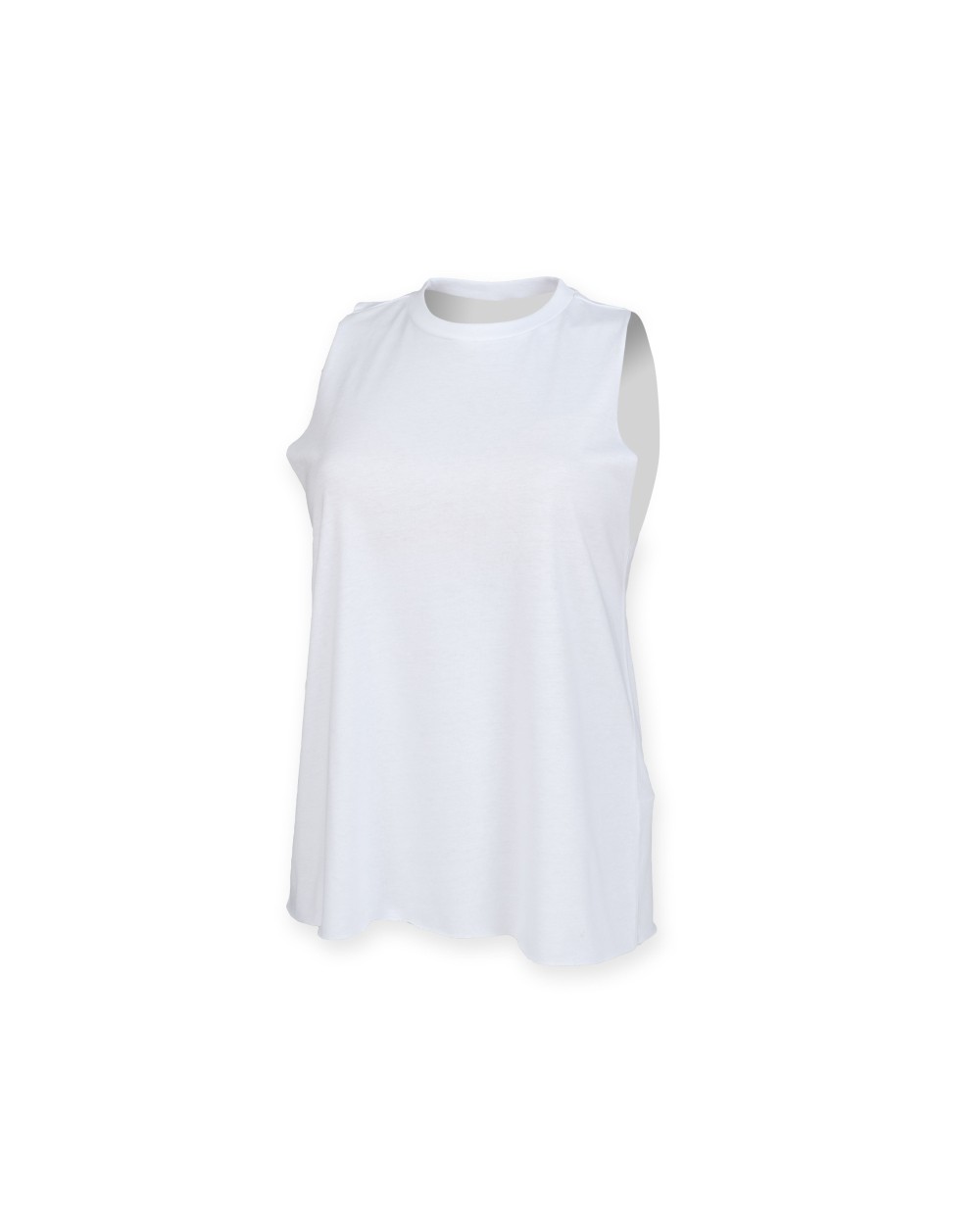 T-Shirts personnalisable SKINNIFIT WOMEN’S HIGH NECK SLASH ARMHOLE VEST