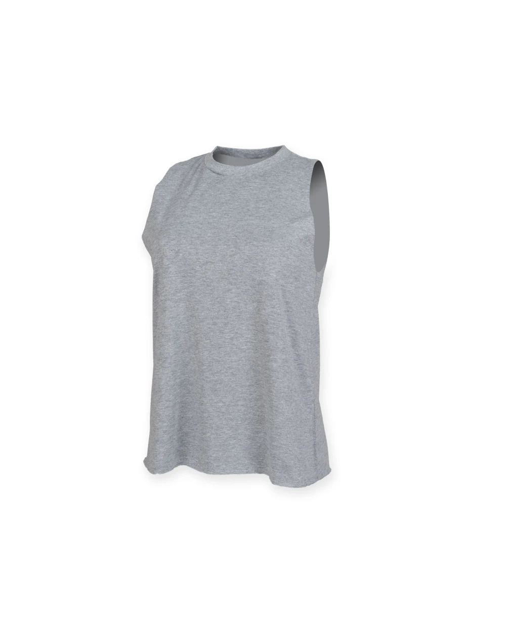 SKINNIFIT WOMEN’S HIGH NECK SLASH ARMHOLE VEST T-Shirts personalisierbar