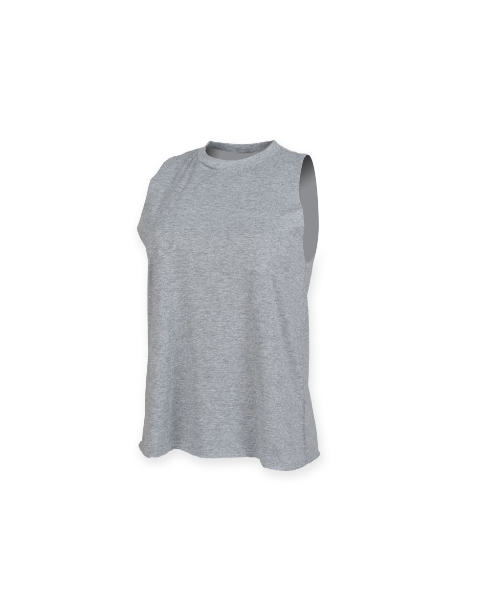 SKINNIFIT WOMEN’S HIGH NECK SLASH ARMHOLE VEST T-Shirts personalisierbar