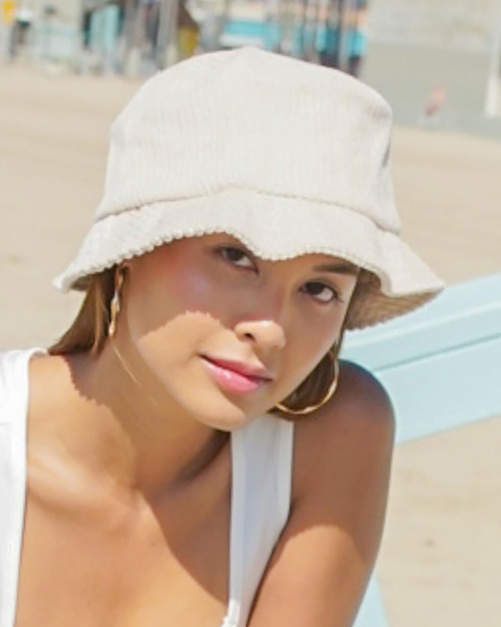 Casquettes personnalisable FLEXFIT Big Corduroy Bucket Hat