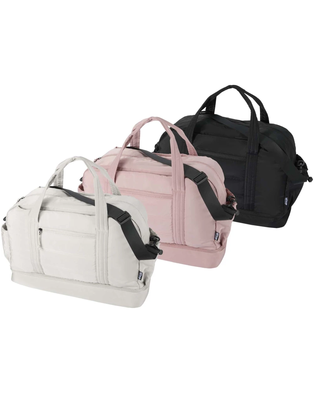 Sacs & Bagagerie personnalisable 4DO Sac de voyage Puffer recyclé certifié GRS avec fond isolé de 30 L