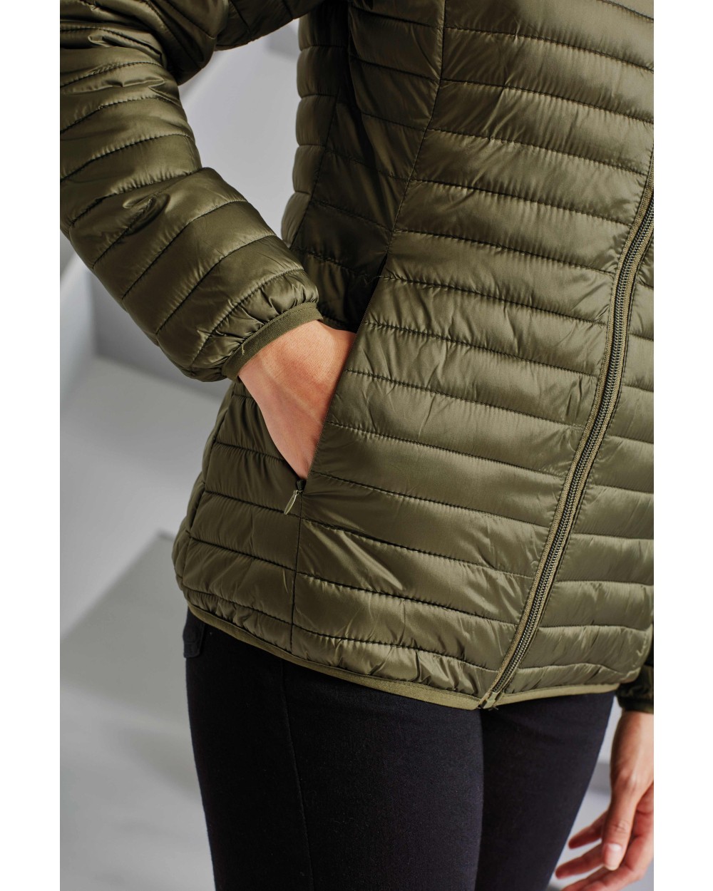 Vestes personnalisable 2786 Doudoune Tribe Fineline femme