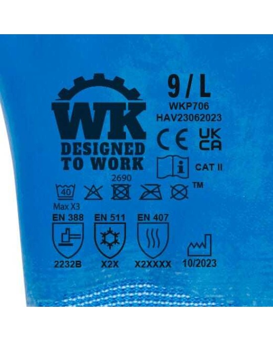 Bonnets personnalisable Wk. Designed To Work Gants de protection pour les environnements froids
