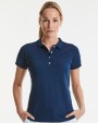 RUSSELL Stretch Polo für Damen Poloshirts personalisierbar