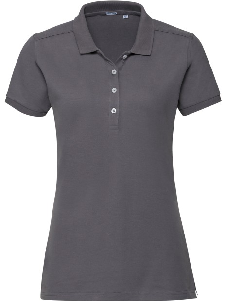 RUSSELL Polo Stretch Femme /api/colors/2fa123ac-77ac-4f42-beb3-f6a528eded78 personnalisable