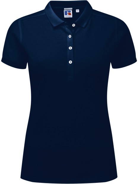 RUSSELL Polo Stretch Femme /api/colors/dac7f052-16c9-4080-ba5c-aefc702fb74b personnalisable