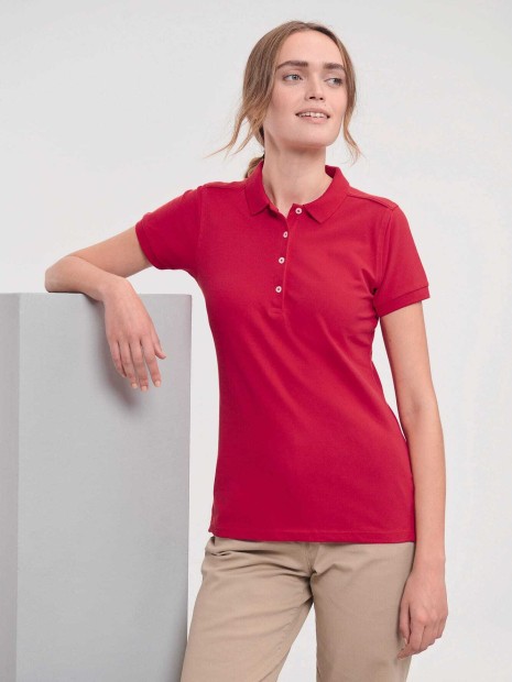 Polos à personnaliser RUSSELL Polo Stretch Femme 