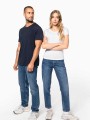 T-Shirts à personnaliser KARIBAN T-shirt Bio col à bords francs manches courtes femme 